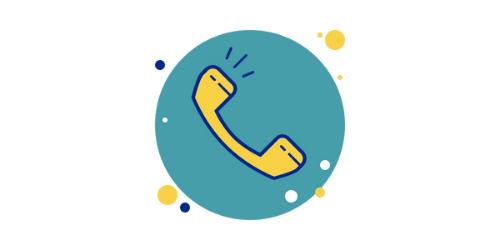 Cartoon phone icon