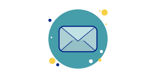 Cartoon envelope icon